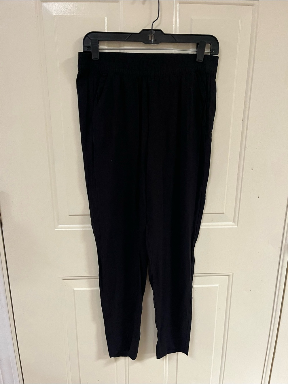 H&M Black Women's Elastic Waist Track Pants